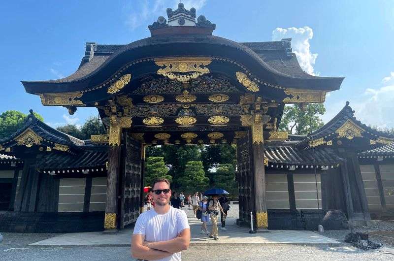 Nijo Castle in Kyoto, Japan