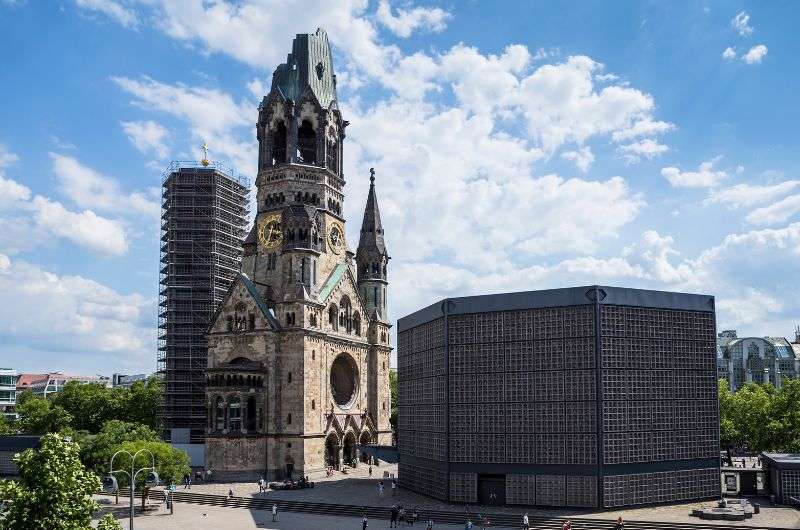 Kaiser Wilhelm Memorial Church in Berlin, Germany