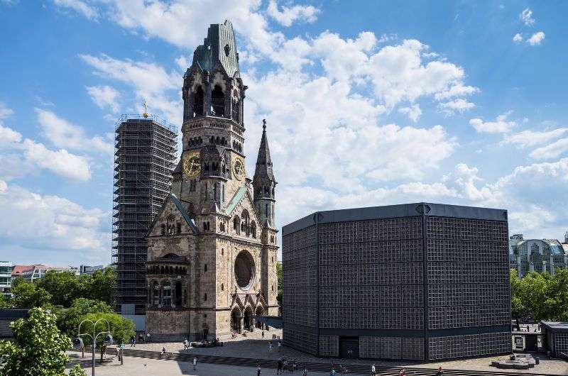 Kaiser Wilhelm Memorial Church in Berlin, Germany