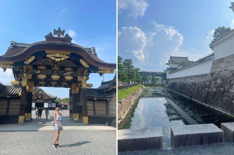 Nijo Castle in Kyoto, Japan