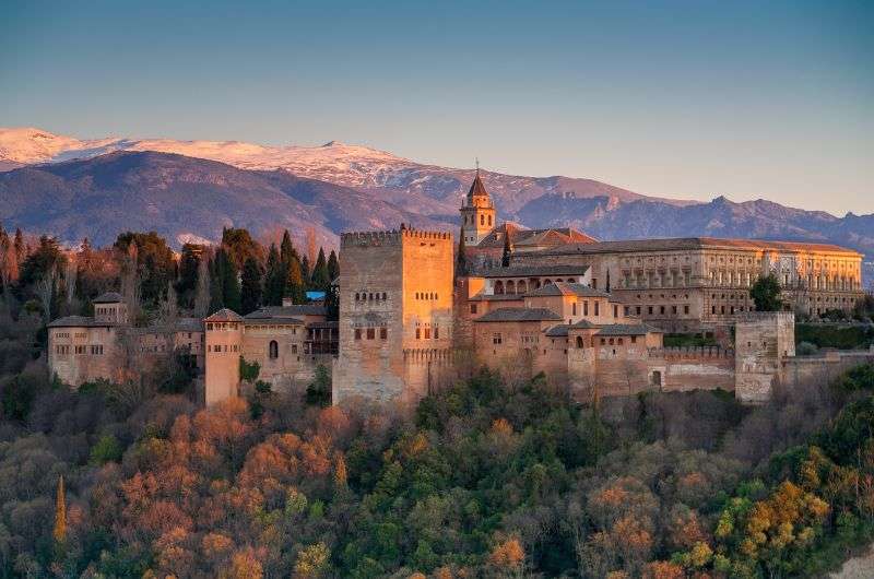 Alhambra in Granada, Spain