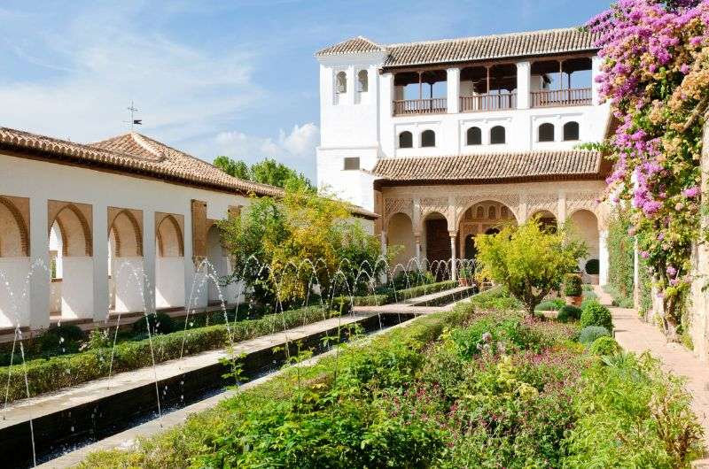 Generalife in Alhamra, Granada, Spain