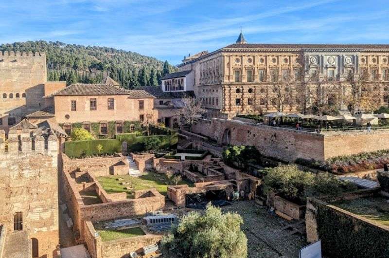 Medina La Alhambra in Granada, Spain