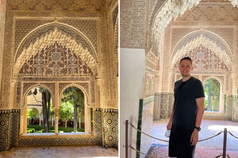 Visiting La Alhambra in Granada, Spain