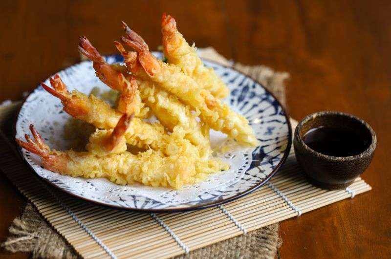 Tempura, food of Japan