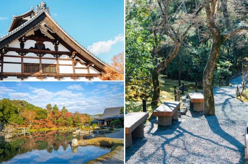 Tenryuji temple near Kyoto, Japan