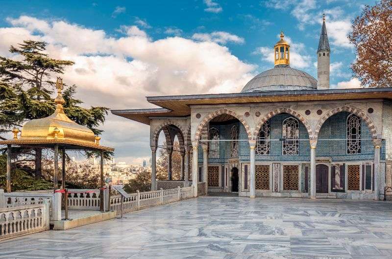 Divan Meydani at Topakpi Palace in Istanbul, Turkey