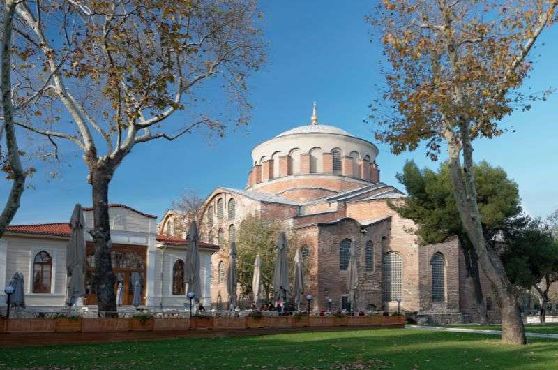 The Hagia Irene at Topkapi Palace in Istanbul, Turkey