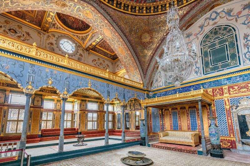 The Topkapi Harem in Istanbul, Turkey