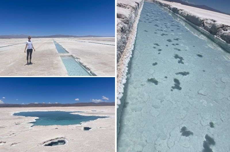 Waling around Salinas Grandes in Argentina