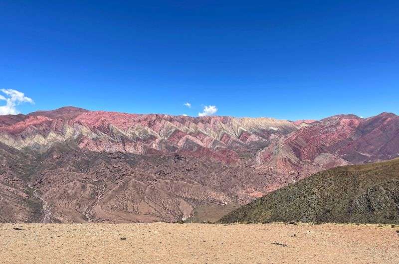 The 14 Colored Mountains in Hornocal, Argentina