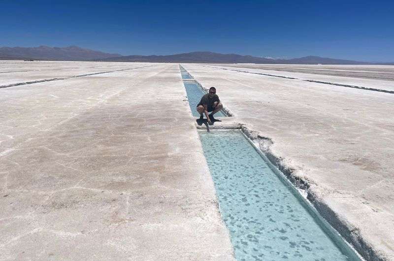 Visiting Salinas Grandes in Argentina