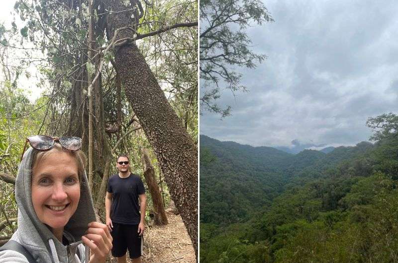 Tourist at Calilegua National Park in Argentina