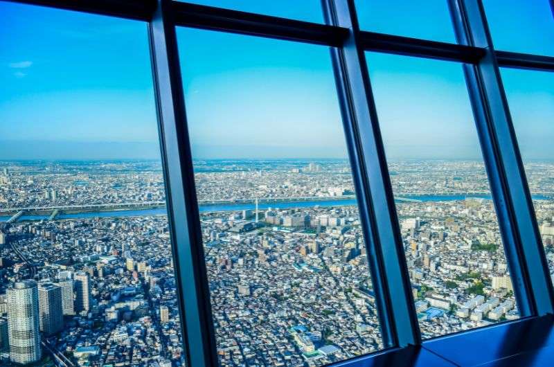 View from Tokyo skytree