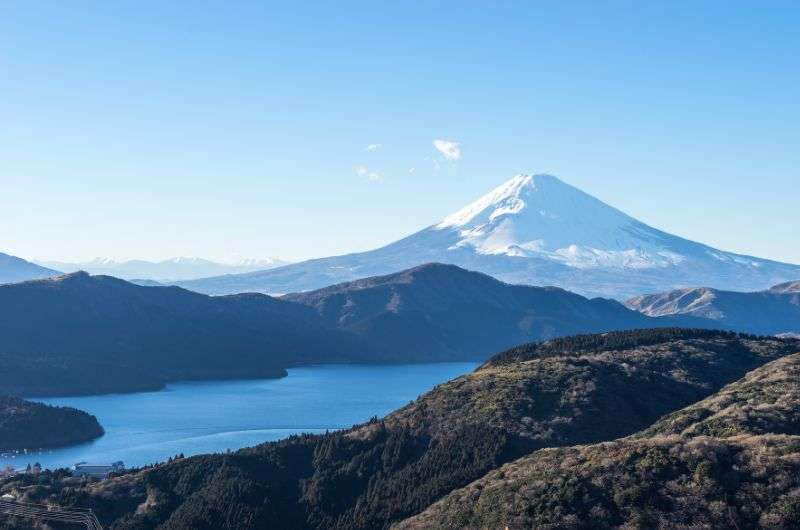 Ashi Lake view, Hakone, Japan