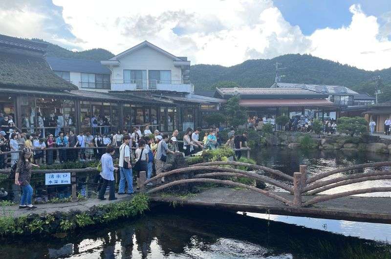 Oshino Hakkai, city in Hakone, Japan