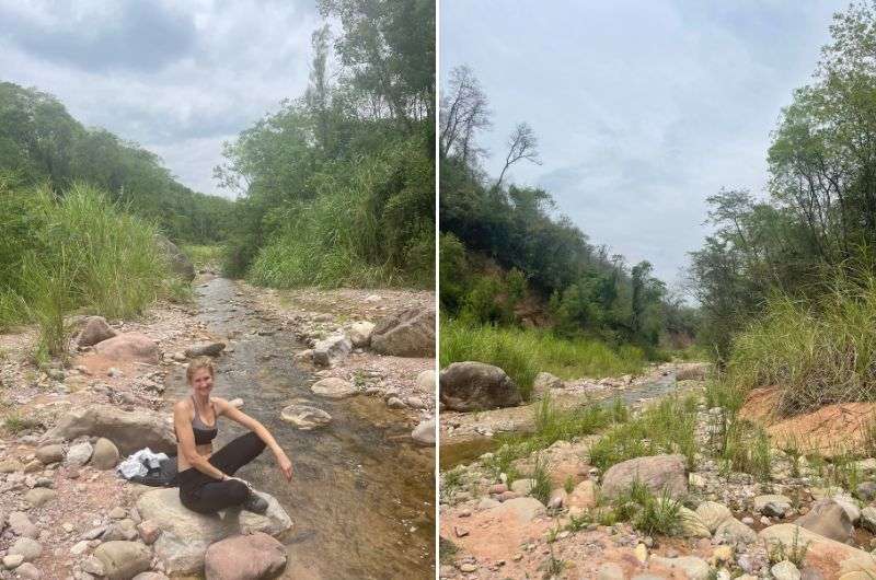 Walking in the Calilegua National Park, Argentina