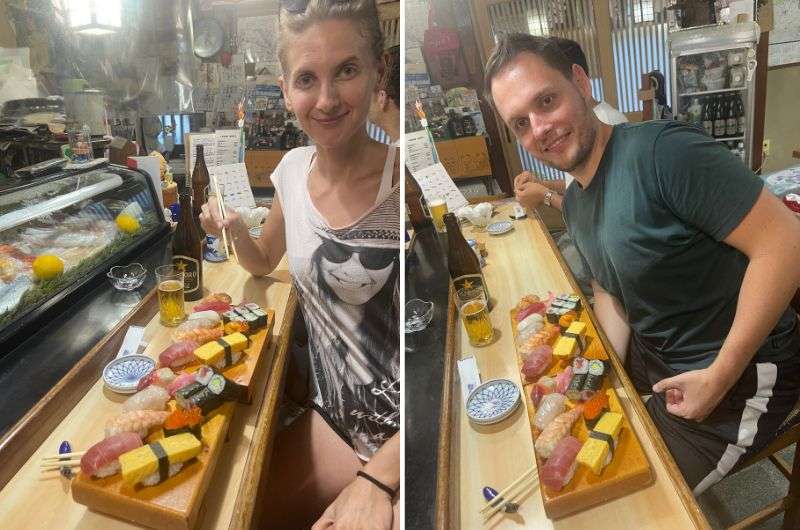 Tokyo Sushi restaurant in Hakone, Japan