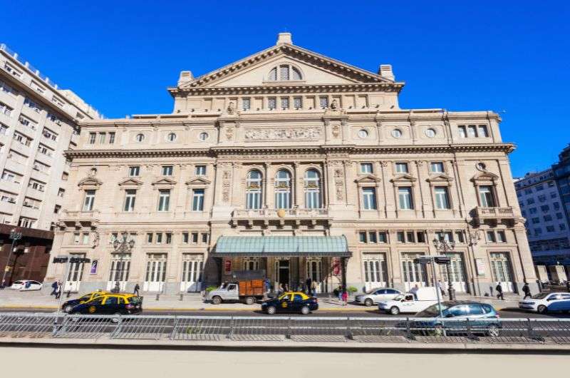 Visiting Teatro Colón in Buenos Aires, Argentina