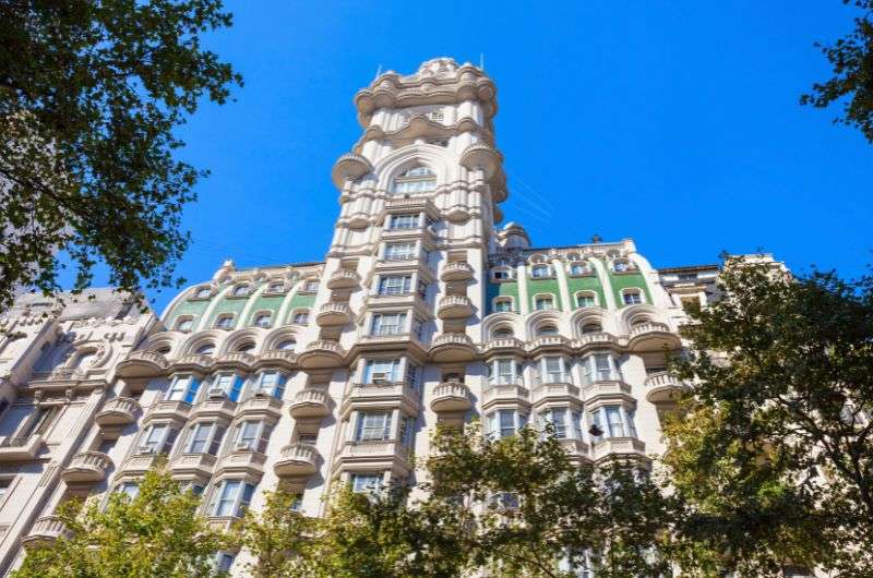 Visiting the Palacio Barolo, in Buenos Aires, Argentina