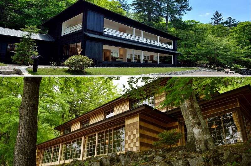 British Embassy Villa and Italian Embassy Villa in Nikko, Japan