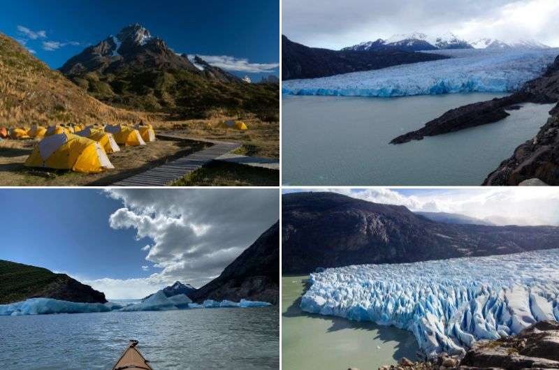 Camp Grey hike in Torres del Paine, Chile