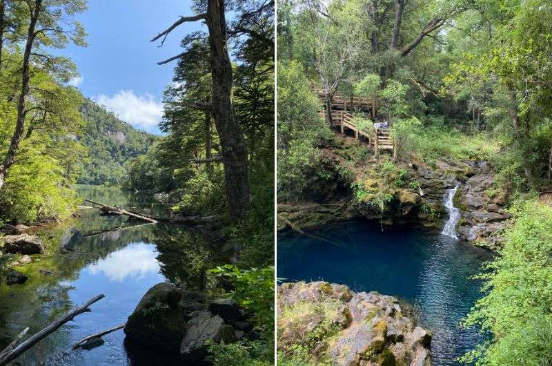 Sendero Lagos in Huerquehue National Park, Chile