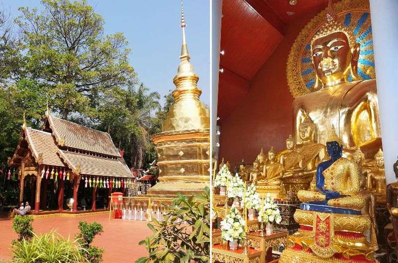 Wat Phra Singh’s bling, temple in Chiang Mai, Thailand
