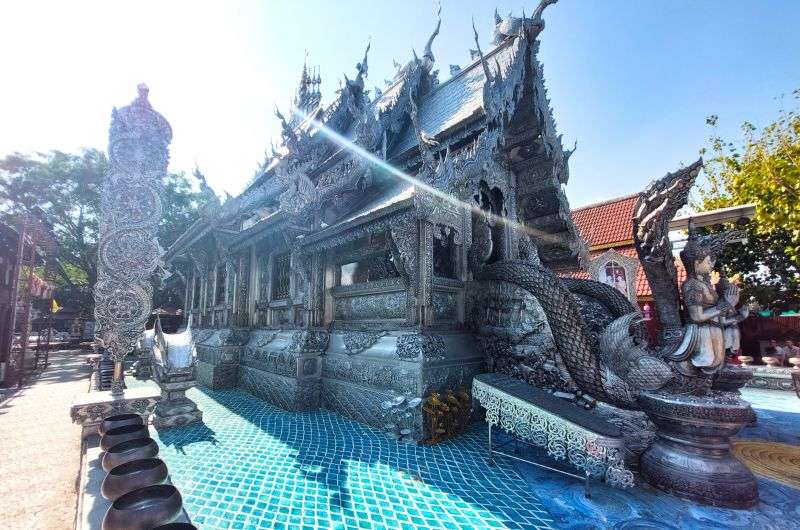Silver Temple in Chiang Mai, Thailand