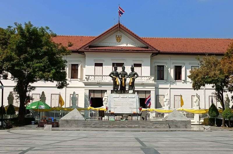 Three Kings Monument in Thailand, Chiang Mai itinerary