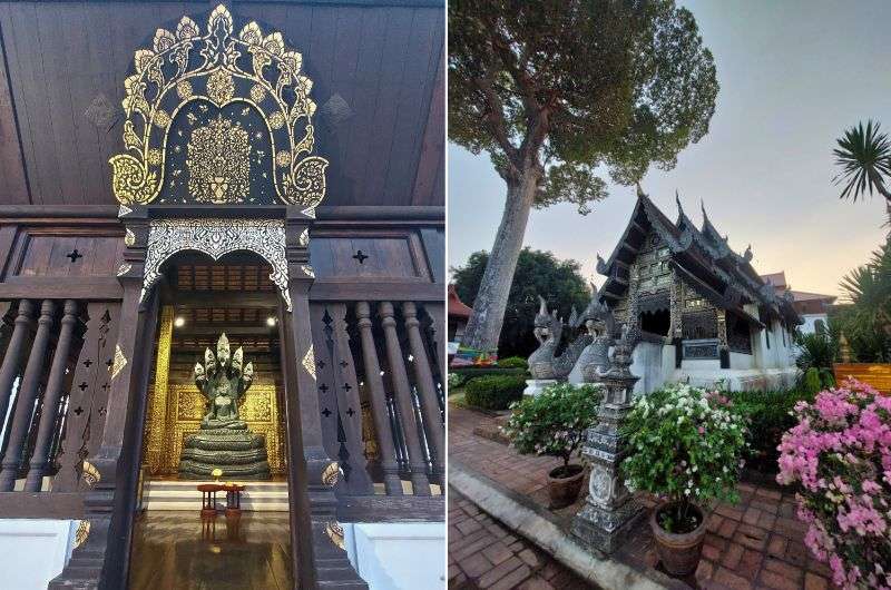 Wat Chedi Luang temple in Chiang Mai, Thailand
