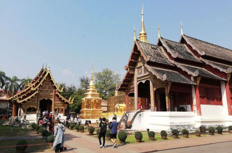 Wat Phra Singh in Chiang Mai, Thailand
