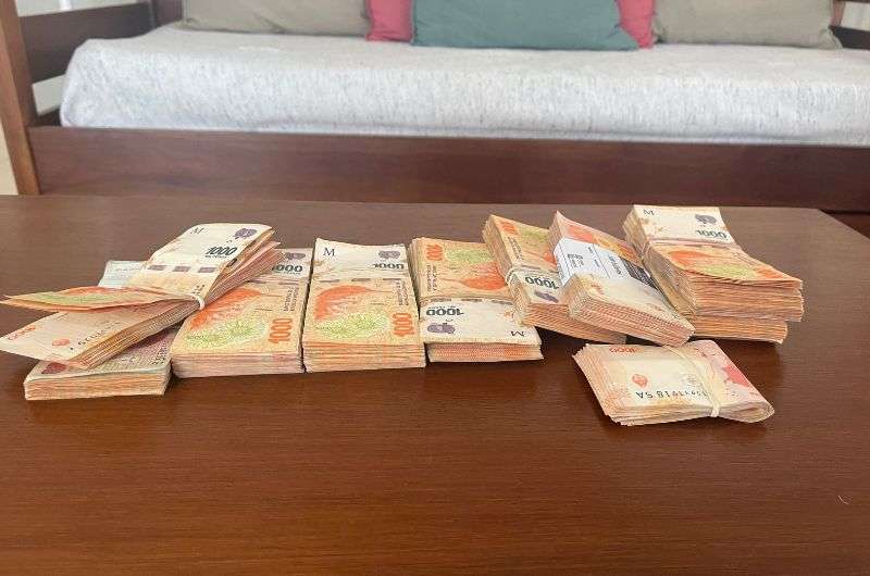 Stock of Pesos in Argentina, photo by Next Level of Travel