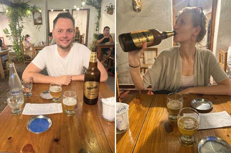 Visiting a restaurant in Argentina by Next Level of Travel