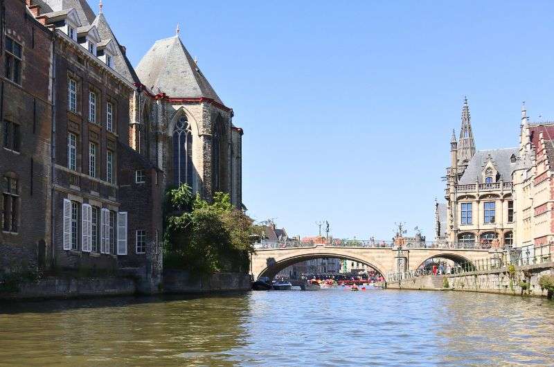Saint Michael’s Bridge in Ghent, Belgium, itinerary