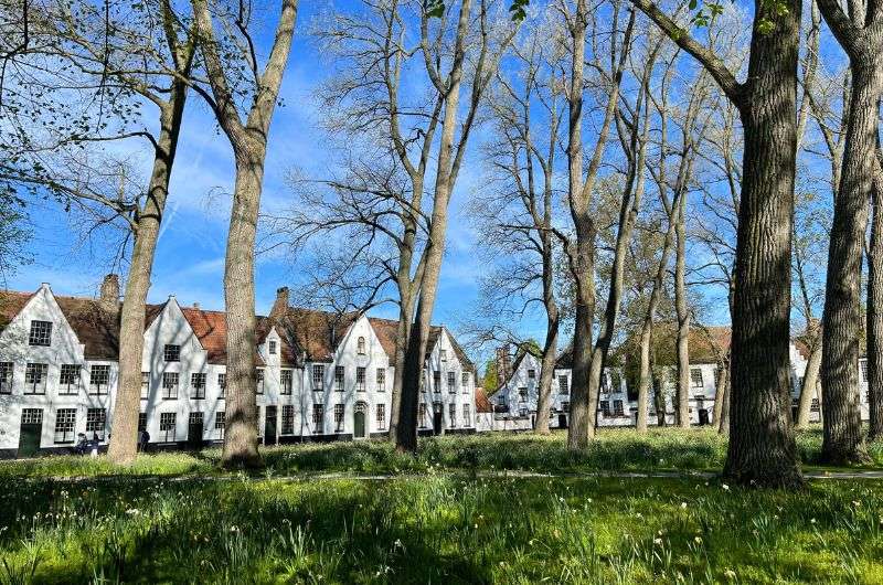 Beguinage Ten Wijngaerde  in Bruges, Belgium by Next Level of Travel
