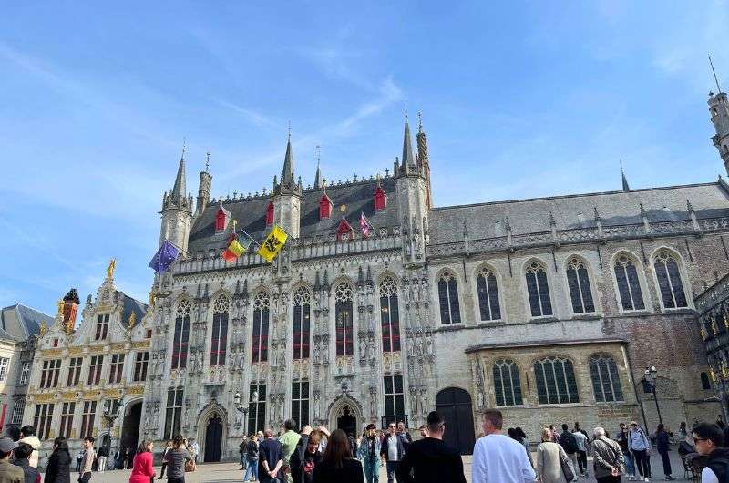 City Hall of Bruges on De Burg Square, photo by Next Level of Travel