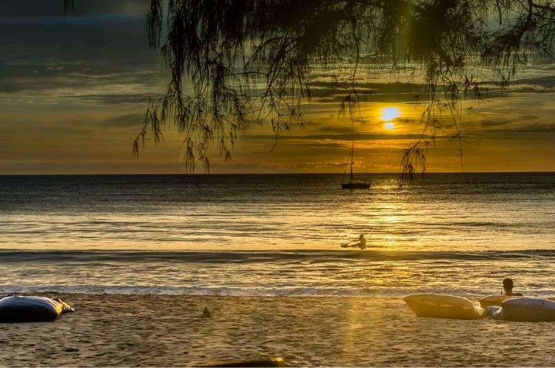 Beach in Koh Lanta in Thailand, itinerary