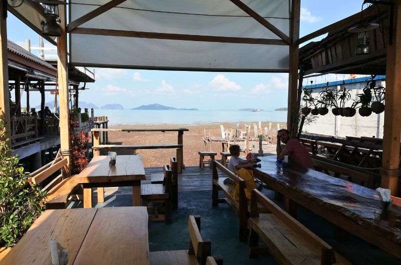 Eating in a restaurant in Koh Lanta old town, Thailand, itinerary, picture by Next Level of Travel