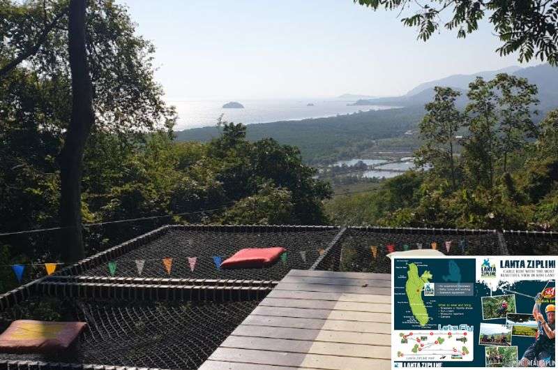 Koh Lanta zipline, Thailand, itinerary
