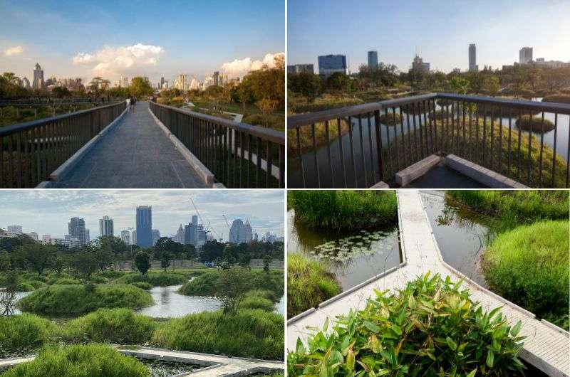 Benchakitti Park in Bangkok, Thailand, itinerary