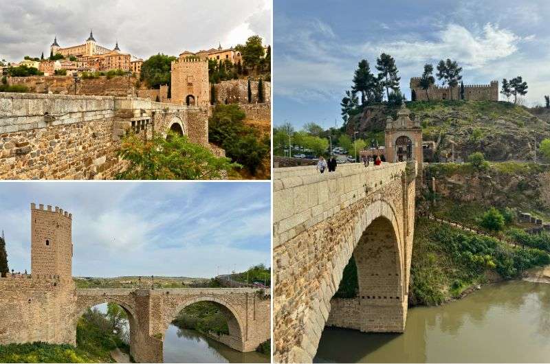 Alcántara Bridge in Toledo, Spain, photo by Next Level of Travel