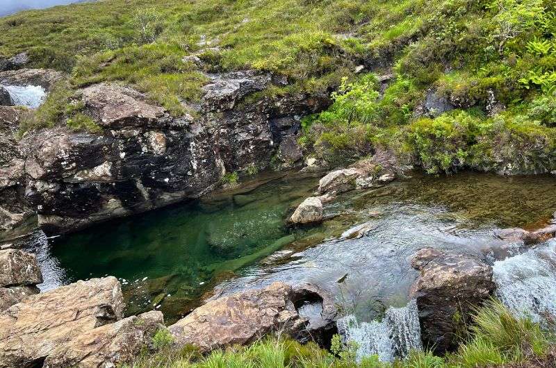 Fairy Pools visit during 2 weeks in Scotland, photo by Next Level of Travel