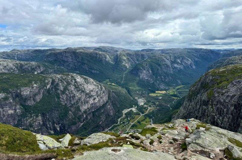 Hiking the Kjerag in Norway, photo by Next Level of Travel