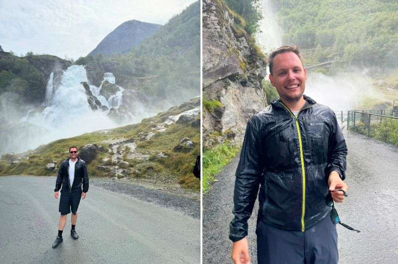 The watefalls at Jostedalsbreen National Park in Norway, photos by Next Level of Travel