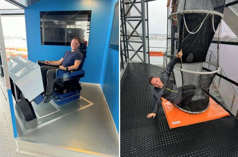 Traveler experiencing the Norwegian Oil Museum, photos by Next Level of Travel