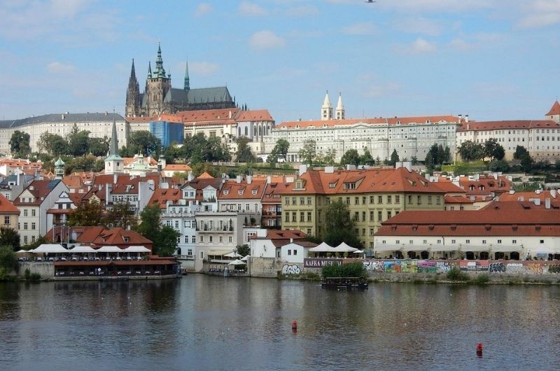 The city of Prague, Czech Republic