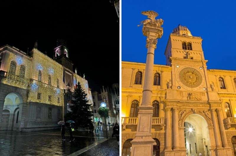 Piazza dei Signori at evening, Padua, photo by Next level of travel