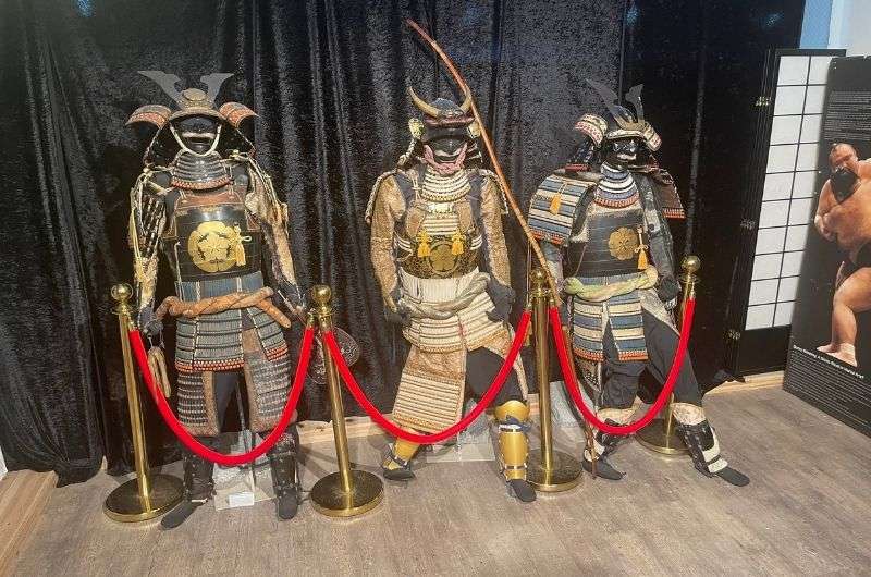 Samurai Ninja Museum, Kyoto, Japan, figures of Japanese soldiers, photo by Next level of Travel