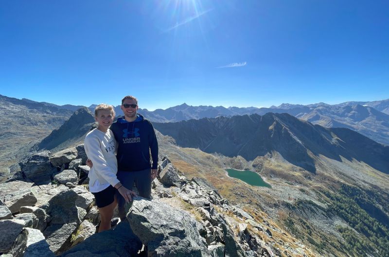 couple in Graukogel, Austria, Photo by Next level of travel